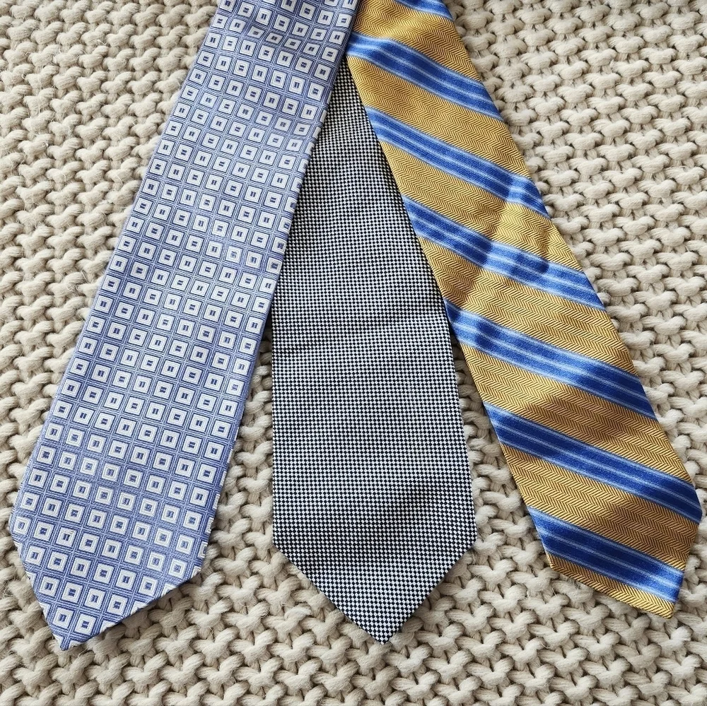 Brooks Brooks Silk Tie Lot Bundle